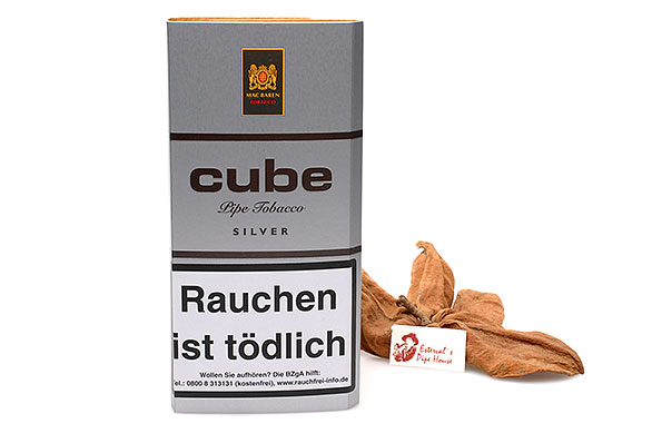 Mac Baren Cube - Silver Pipe tobacco 40g Pouch